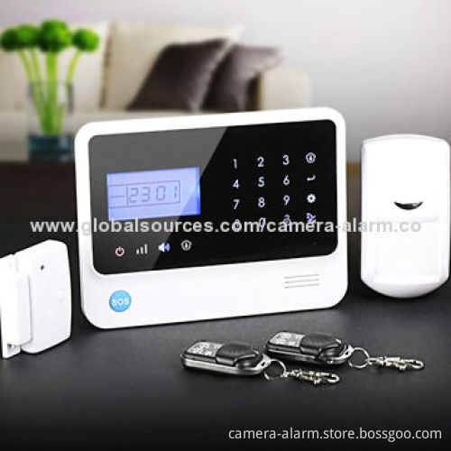 Android IOS APP GSM House Security Alarm System, Android Application/SMS Easy Operation